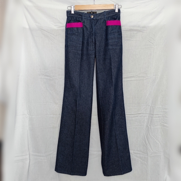 FENDI Mid rise Wide leg Jeans - Picture 2 of 8